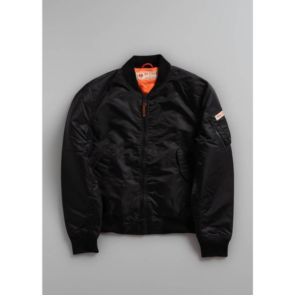NEW IRON & RESIN men's maverick jacket in black